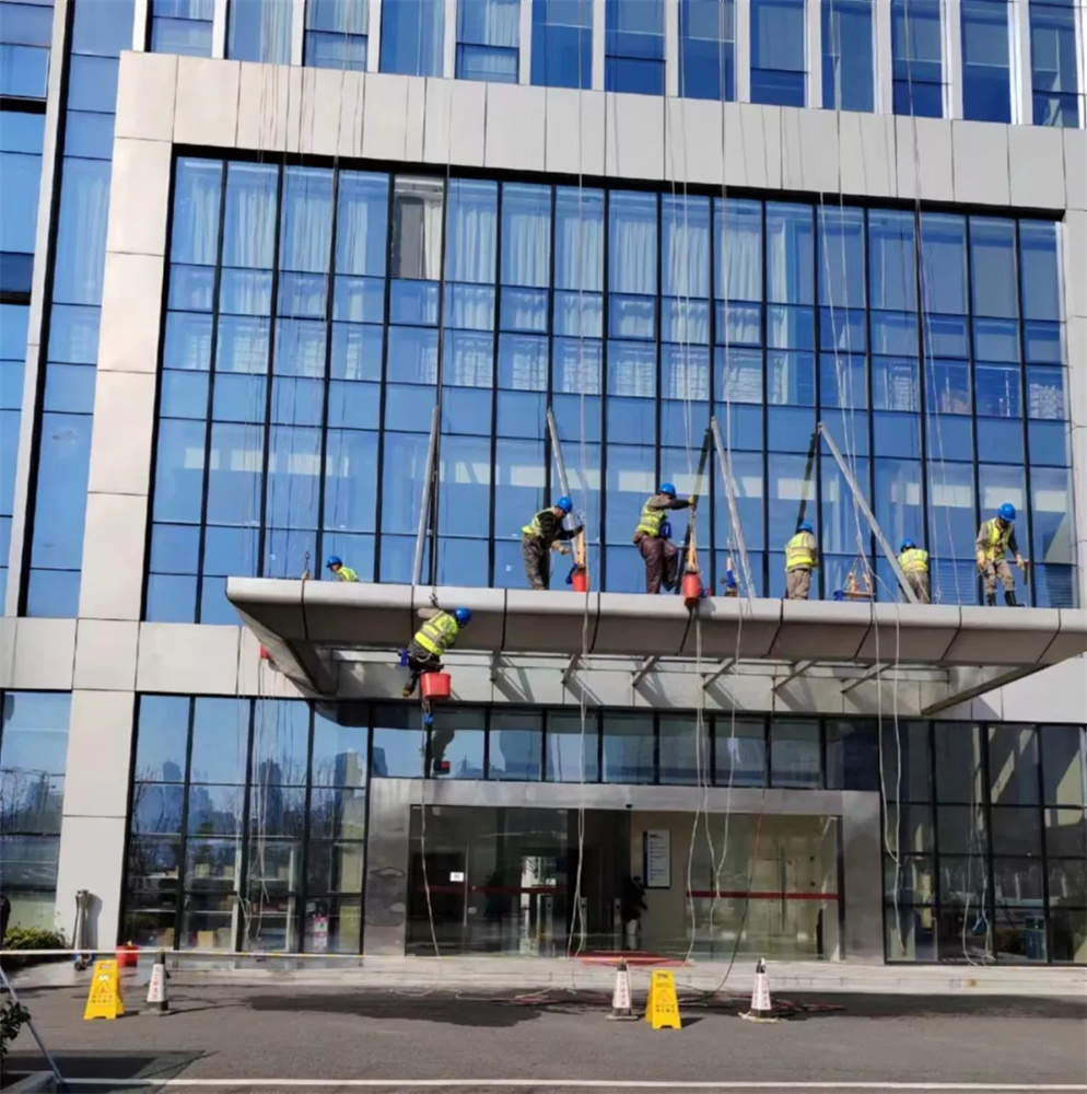 湖北省環境監控中心—武漢外墻清洗